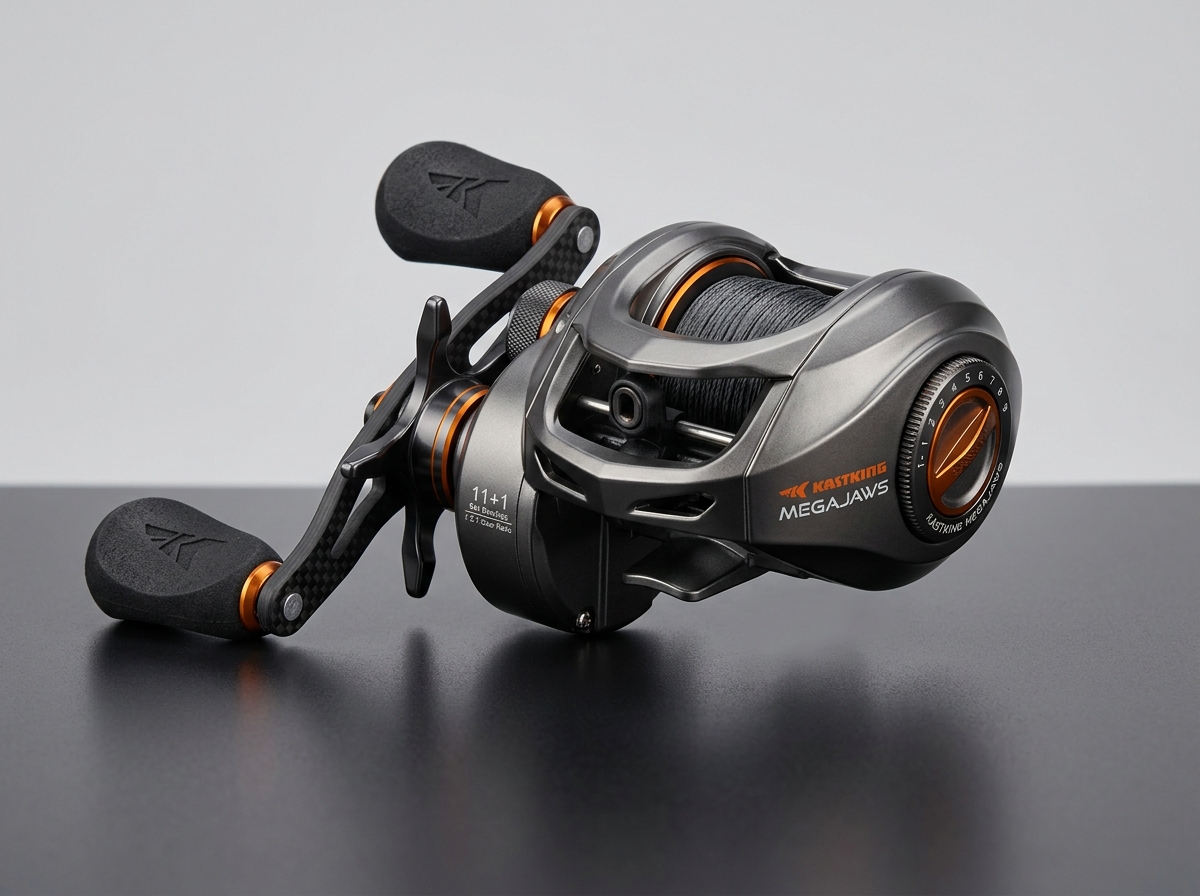 KastKing MegaJaws Elite Low Profile Baitcaster Reel